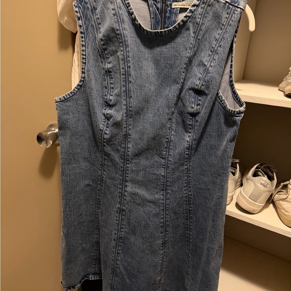 Abercrombie & Fitch Denim Mini Dress - Picture 2 of 2